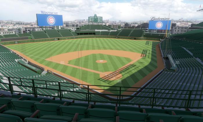Wrigley Field - Section James Hardie Catalina Club 316 Left Seat View