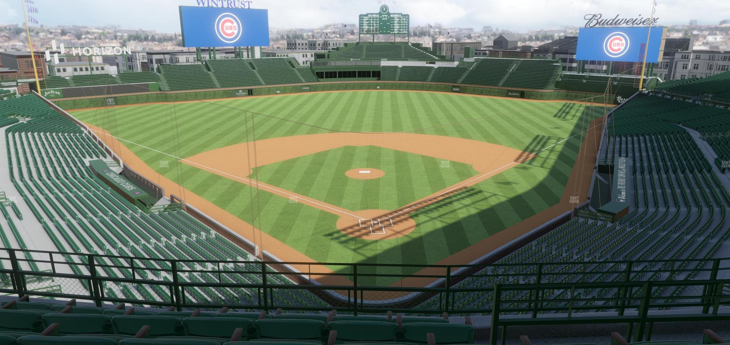 Wrigley Field - Section James Hardie Catalina Club 317 Right Seat View