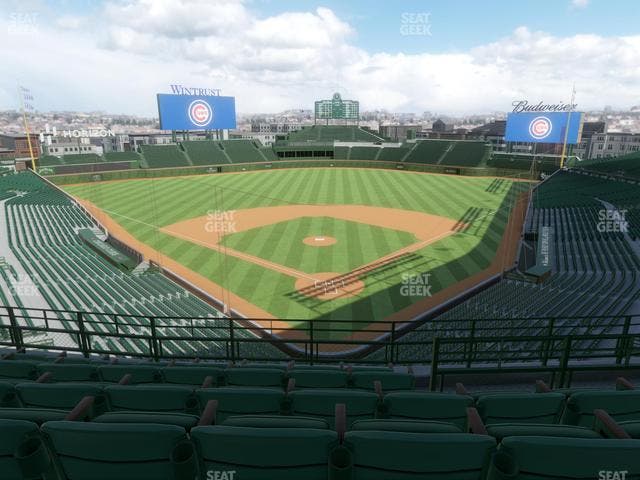 Wrigley Field - Section James Hardie Catalina Club 317 Right Seat View