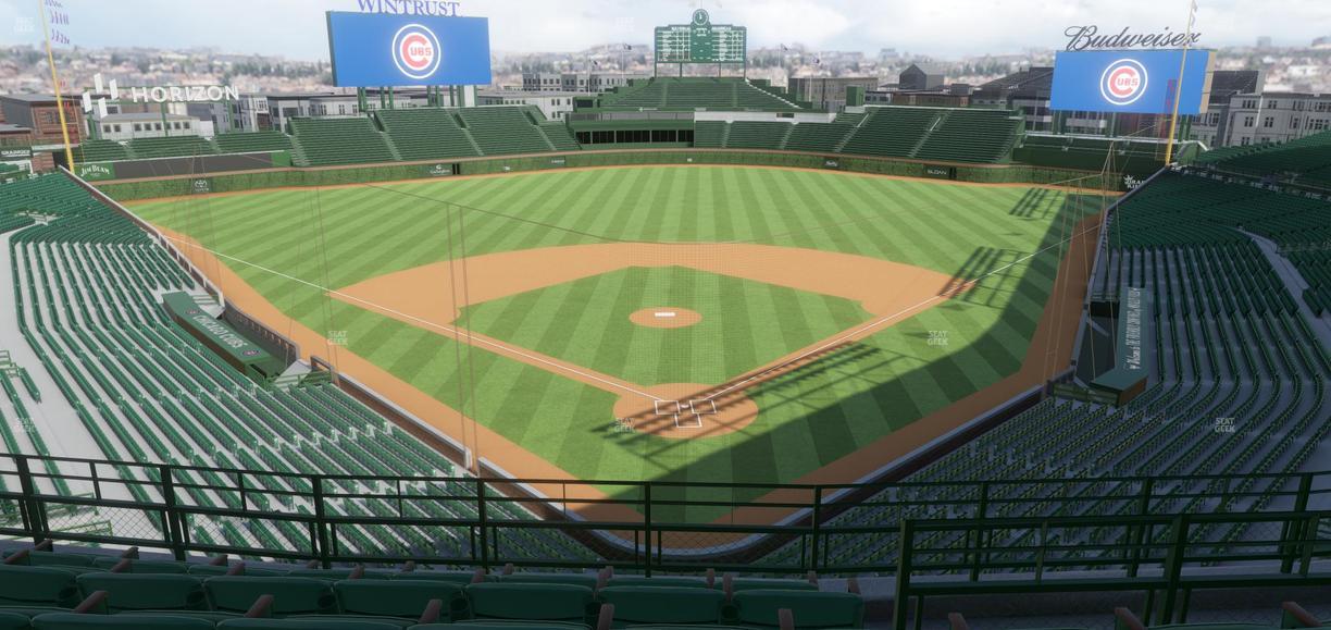 Wrigley Field - Section James Hardie Catalina Club 317 Right Seat View