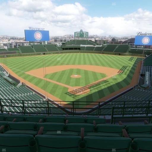 Wrigley Field - Section James Hardie Catalina Club 317 Right Seat View