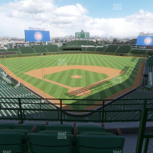 Wrigley Field - Section James Hardie Catalina Club 317 Right Seat View