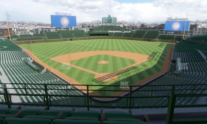 Wrigley Field - Section James Hardie Catalina Club 317 Right Seat View