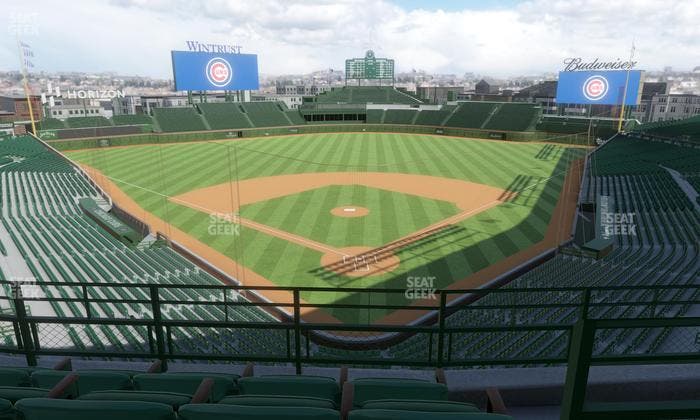 Wrigley Field - Section James Hardie Catalina Club 317 Right Seat View