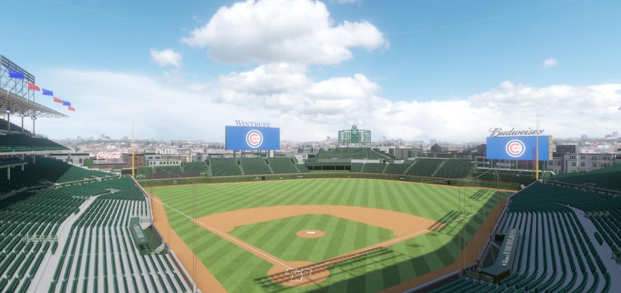 Wrigley Field - Section James Hardie Catalina Club 318 Right Seat View