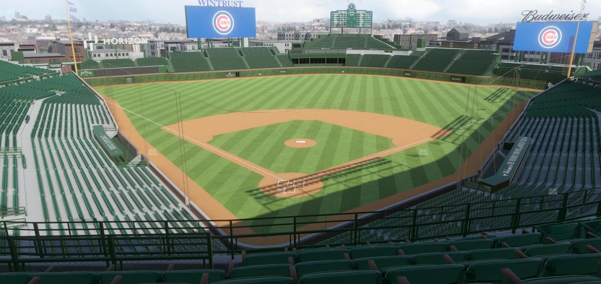 Wrigley Field - Section James Hardie Catalina Club 318 Right Seat View