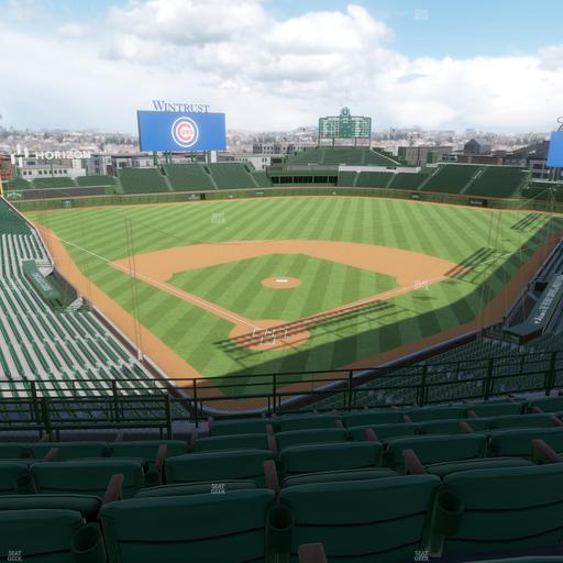 Wrigley Field - Section James Hardie Catalina Club 318 Right Seat View