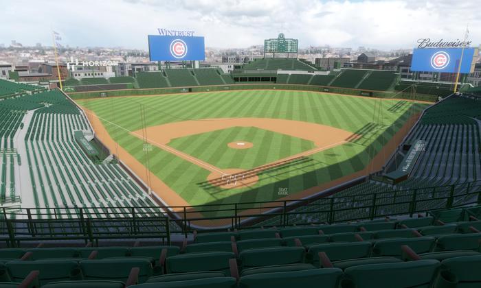 Wrigley Field - Section James Hardie Catalina Club 318 Right Seat View