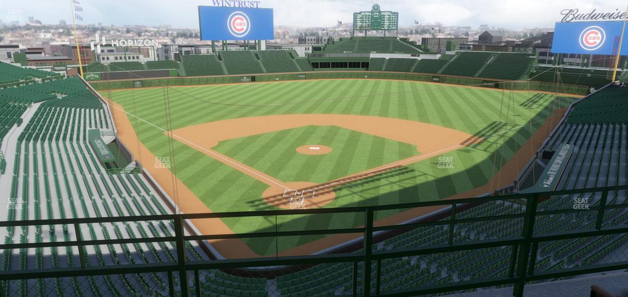 Wrigley Field - Section James Hardie Catalina Club 318 Right Seat View