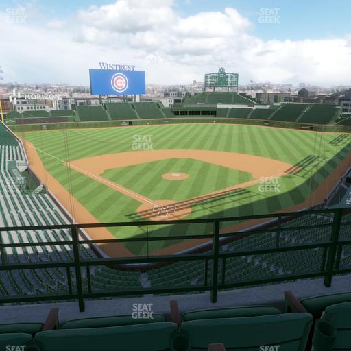 Wrigley Field - Section James Hardie Catalina Club 318 Right Seat View