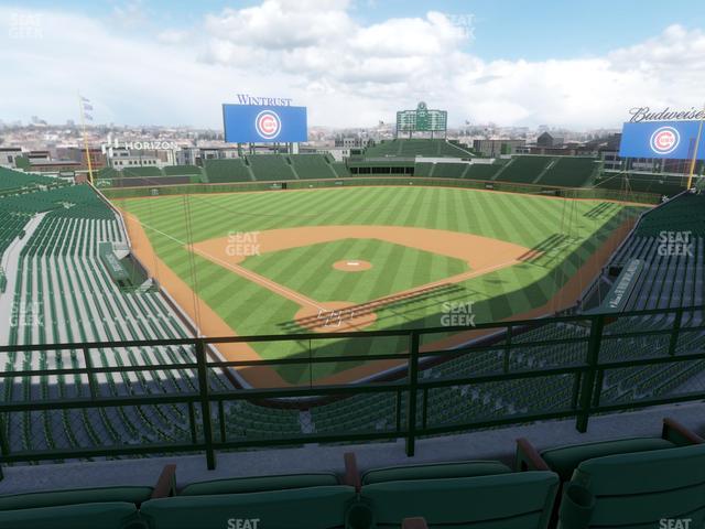 Wrigley Field - Section James Hardie Catalina Club 318 Right Seat View Wrigley Field - Section James Hardie Catalina Club 318 Right Seat View