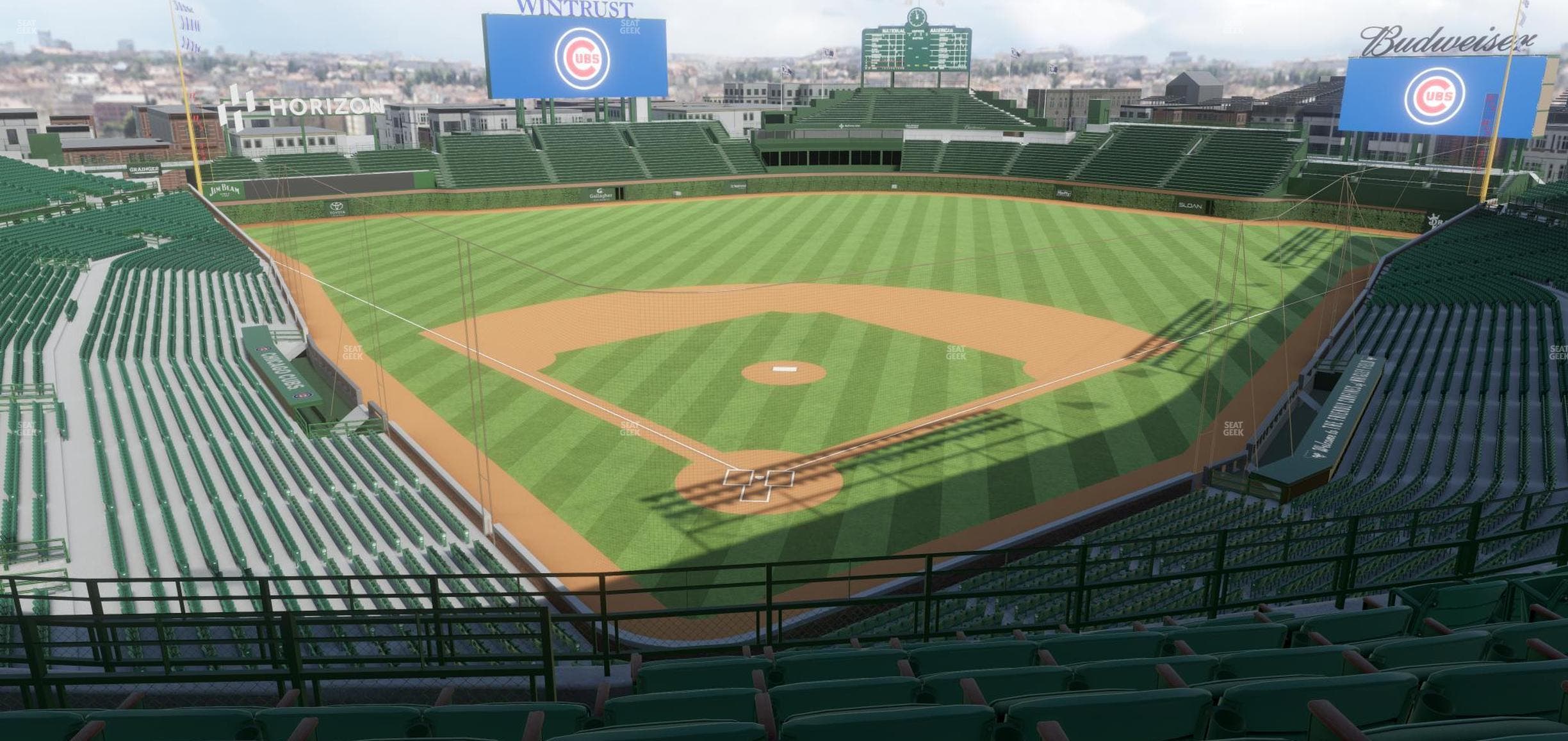Wrigley Field - Section James Hardie Catalina Club 318 Right Seat View