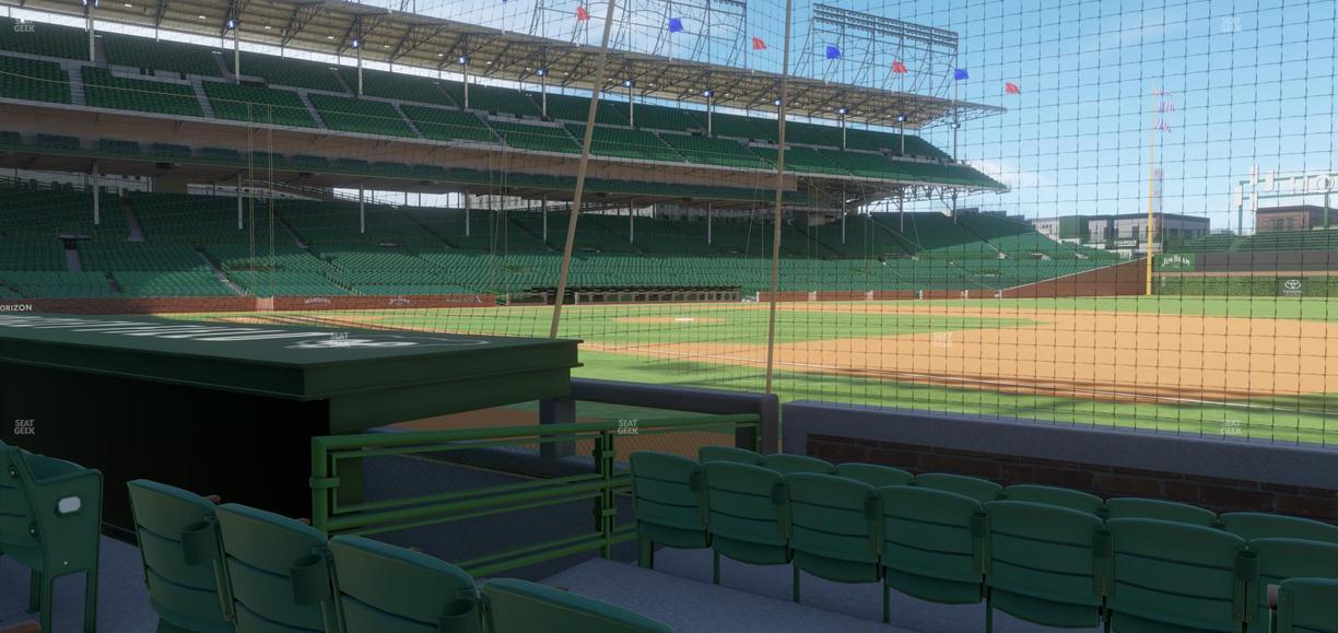 Wrigley Field - Section Makers Mark Barrel Room 27 Seat View