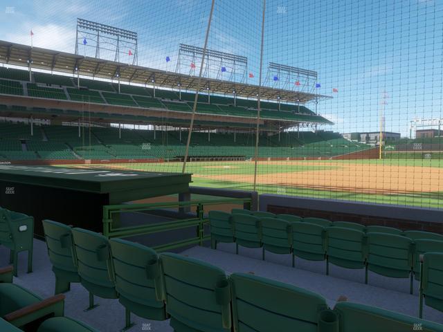 Wrigley Field - Section Makers Mark Barrel Room 27 Seat View