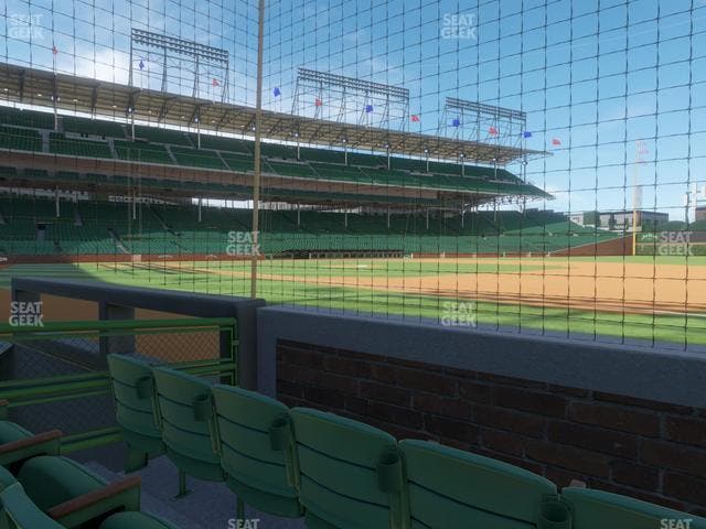 Wrigley Field - Section Makers Mark Barrel Room 27 Seat View