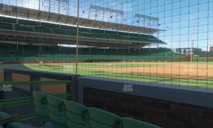 Wrigley Field - Section Makers Mark Barrel Room 27 Seat View