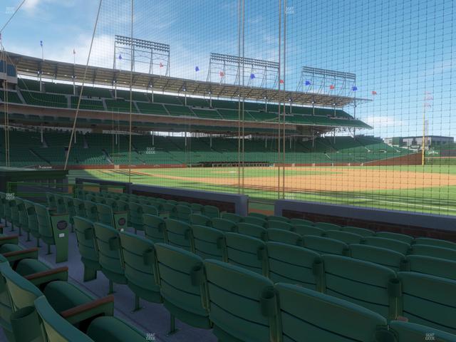 Wrigley Field - Section Makers Mark Barrel Room 28 Seat View