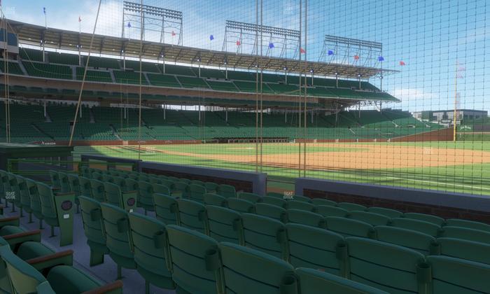 Wrigley Field - Section Makers Mark Barrel Room 28 Seat View