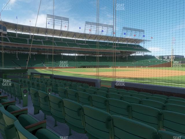 Wrigley Field - Section Makers Mark Barrel Room 28 Seat View