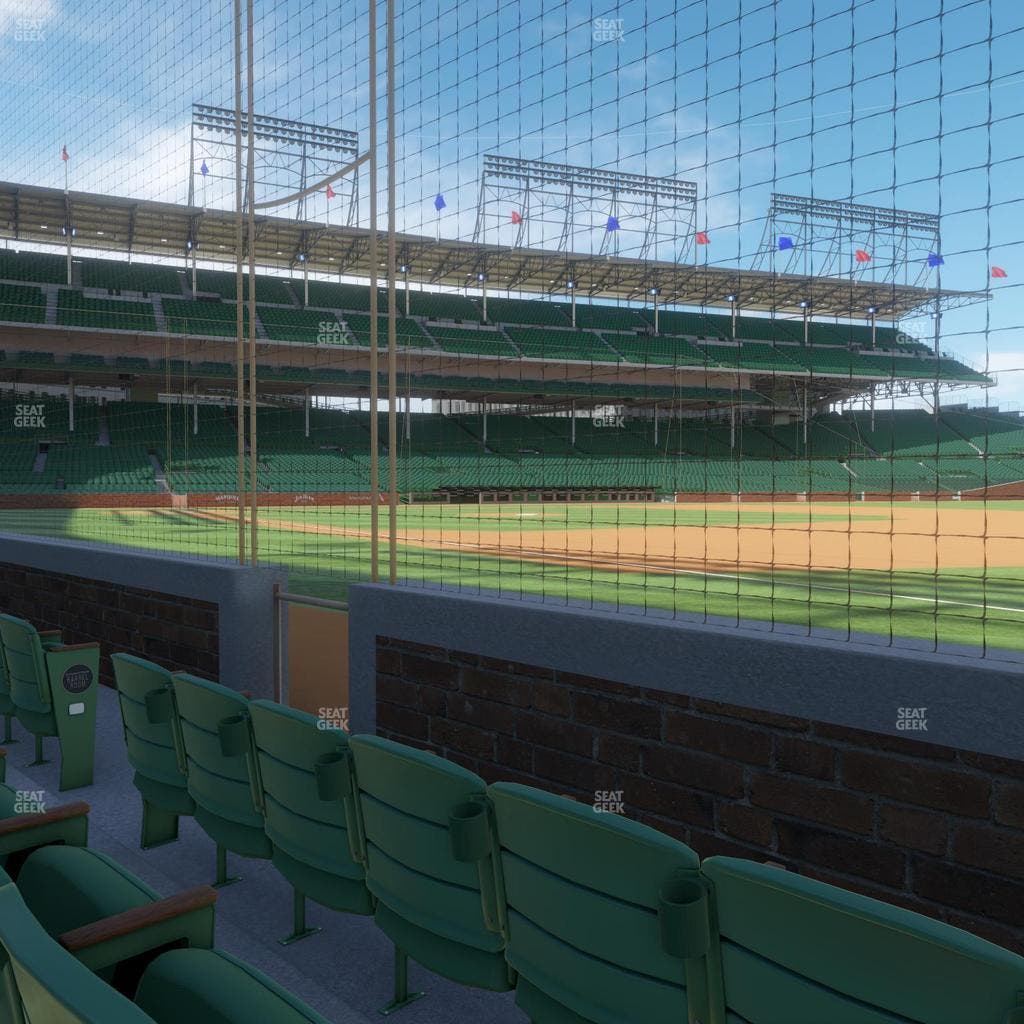 Wrigley Field - Section Makers Mark Barrel Room 28 Seat View