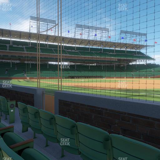 Wrigley Field - Section Makers Mark Barrel Room 28 Seat View