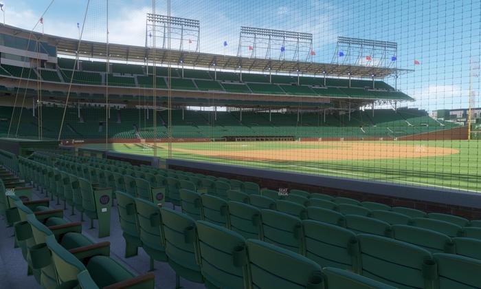 Wrigley Field - Section Makers Mark Barrel Room 29 Seat View