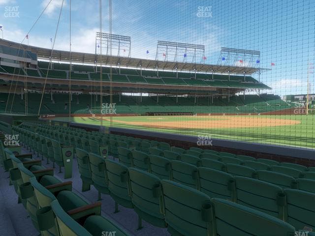 Wrigley Field - Section Makers Mark Barrel Room 29 Seat View