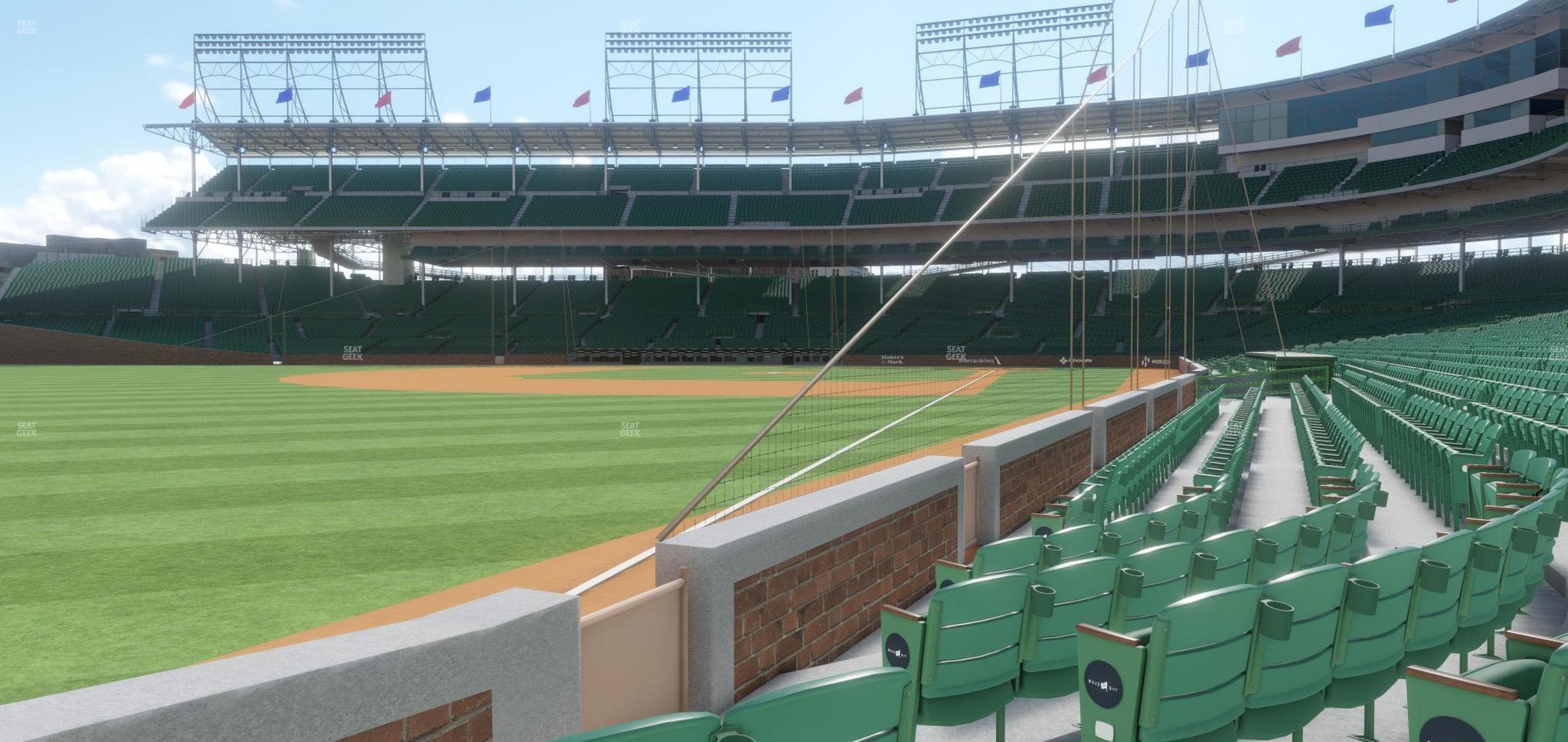 Wrigley Field - Section The W Club 4 Seat View