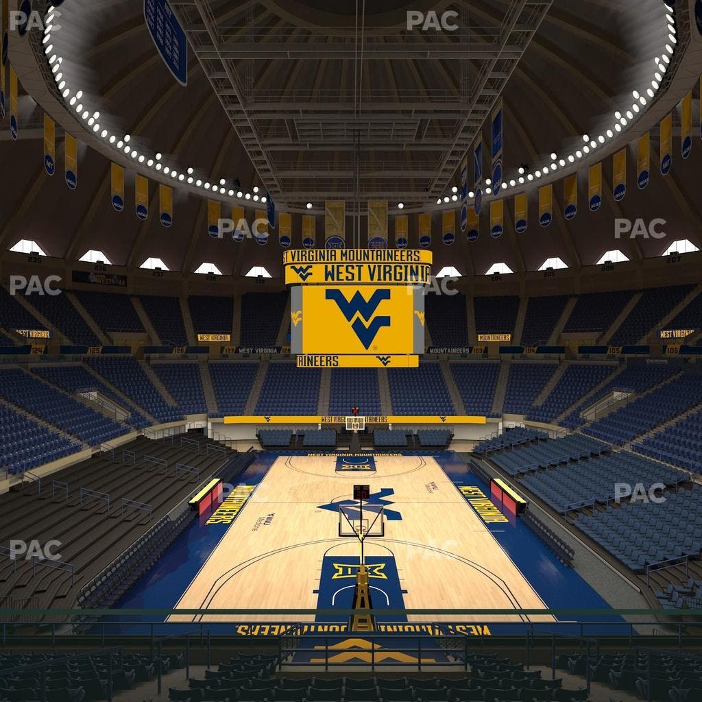 WVU Coliseum - Section 115 Seat View