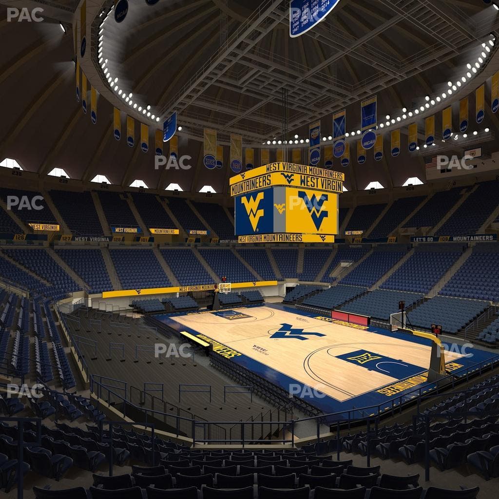 WVU Coliseum - Section 118 Seat View