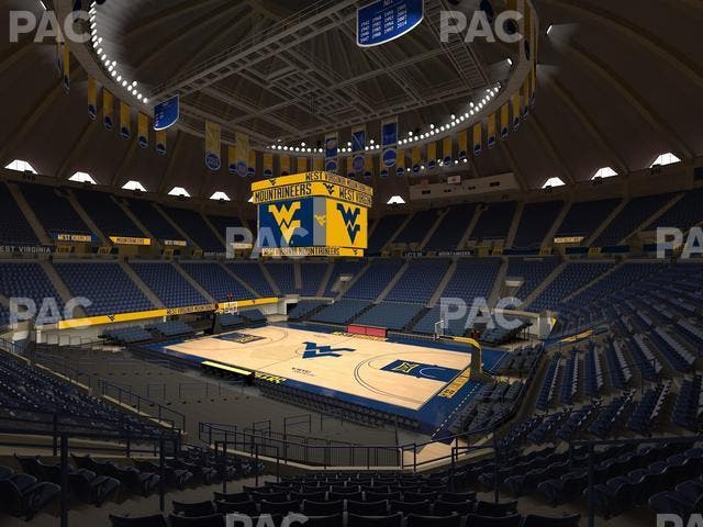 WVU Coliseum - Section 119 Seat View