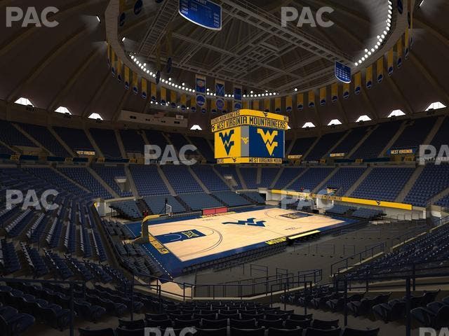 WVU Coliseum - Section 125 Seat View