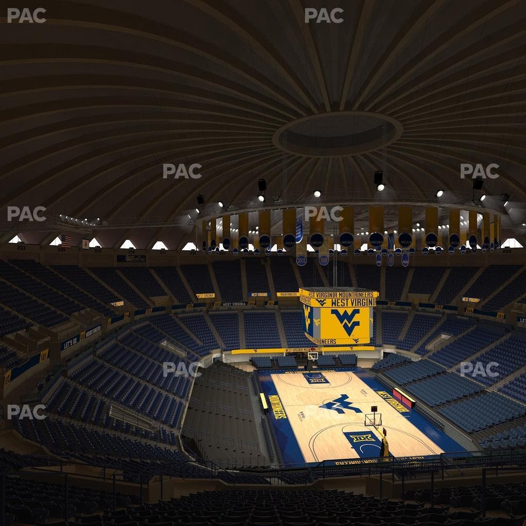 WVU Coliseum - Section 223 Seat View