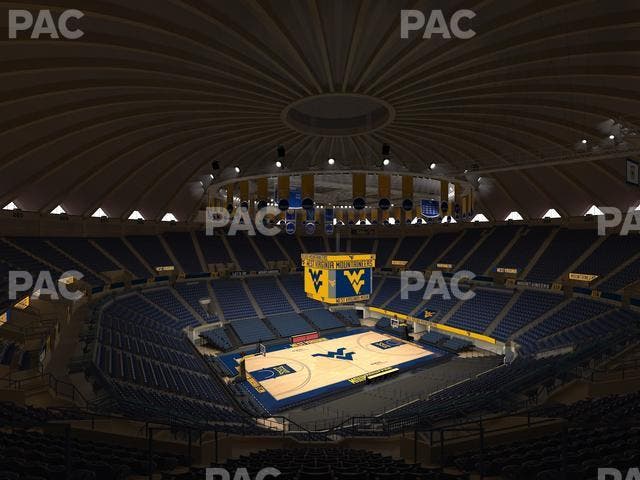 WVU Coliseum - Section 235 Seat View