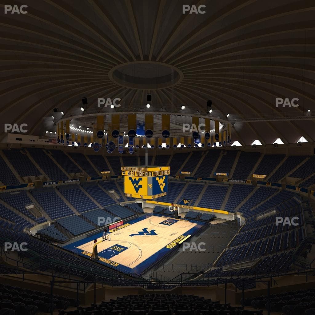 WVU Coliseum - Section 237 Seat View