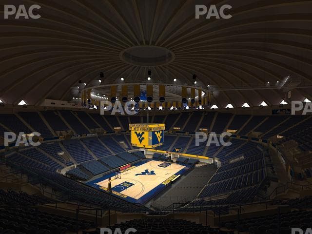 WVU Coliseum - Section 237 Seat View