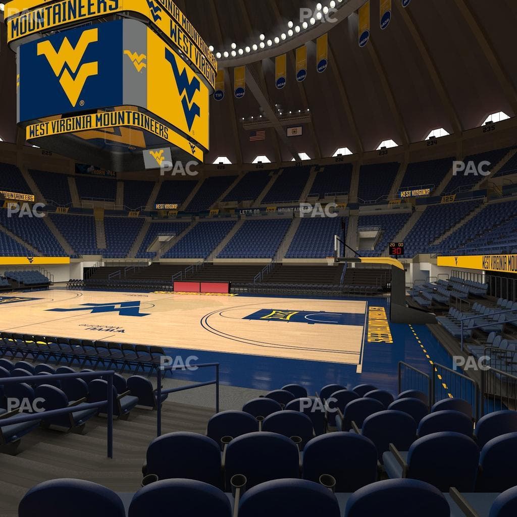 WVU Coliseum - Section C 1 Seat View