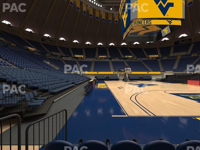 WVU Coliseum - Section C 12 Seat View