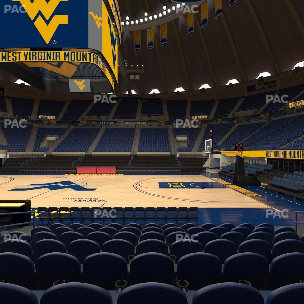 WVU Coliseum - Section C 2 Seat View