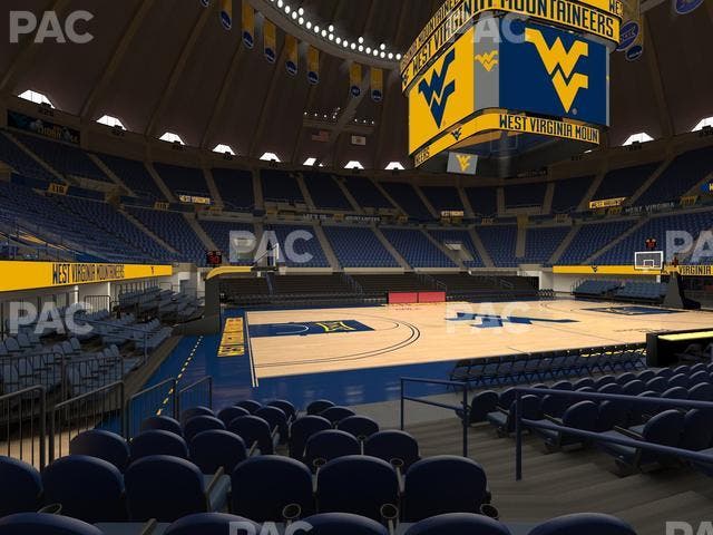 WVU Coliseum - Section C 5 Seat View