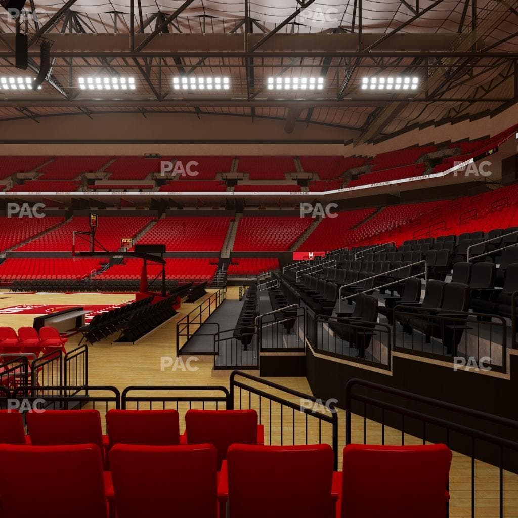 Xfinity Center - MD - Section 103 Seat View