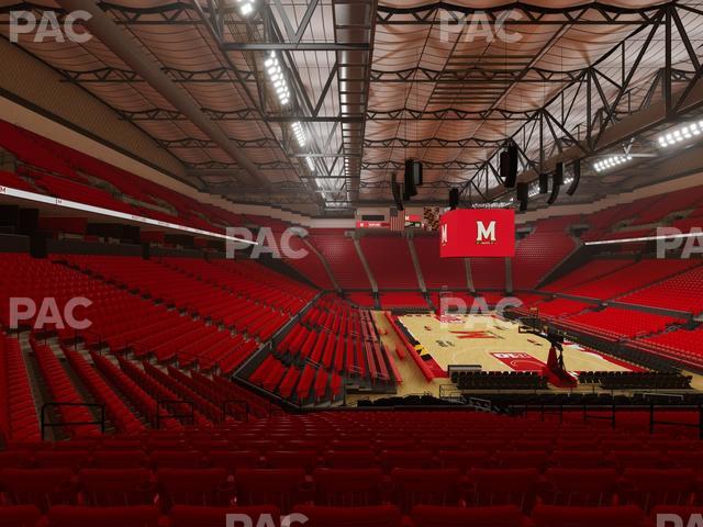 Xfinity Center - MD - Section 106 Seat View