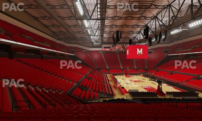 Xfinity Center - MD - Section 106 Seat View