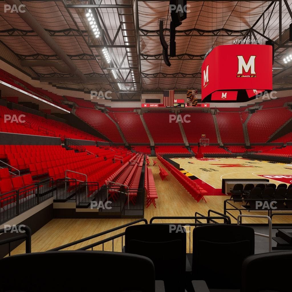 Xfinity Center - MD - Section 106 Seat View
