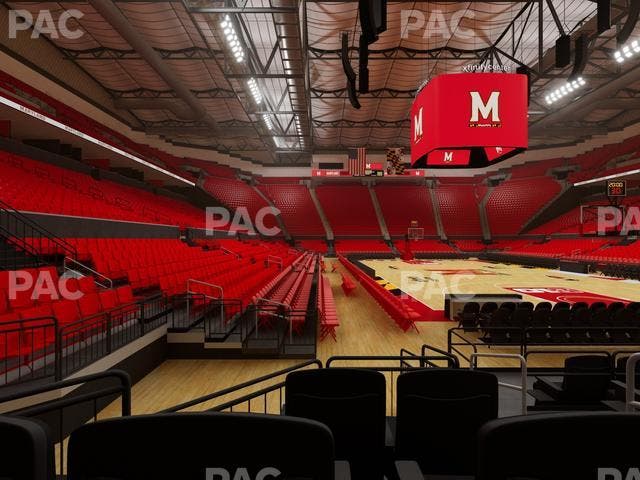Xfinity Center - MD - Section 106 Seat View