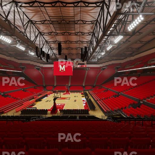 Xfinity Center - MD - Section 108 Seat View