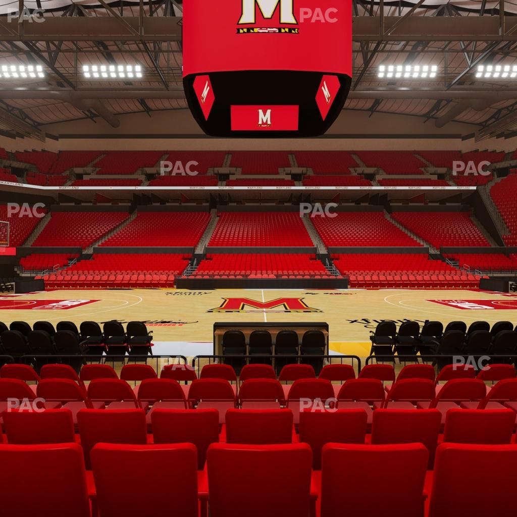Xfinity Center - MD - Section 114 Seat View