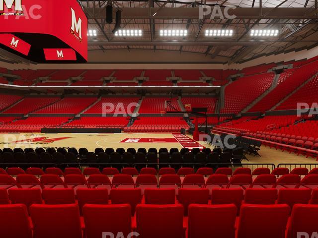 Xfinity Center - MD - Section 115 Seat View