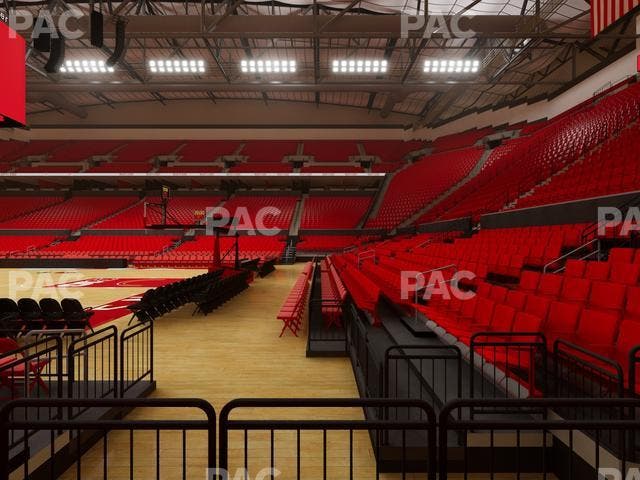 Xfinity Center - MD - Section 116 Seat View