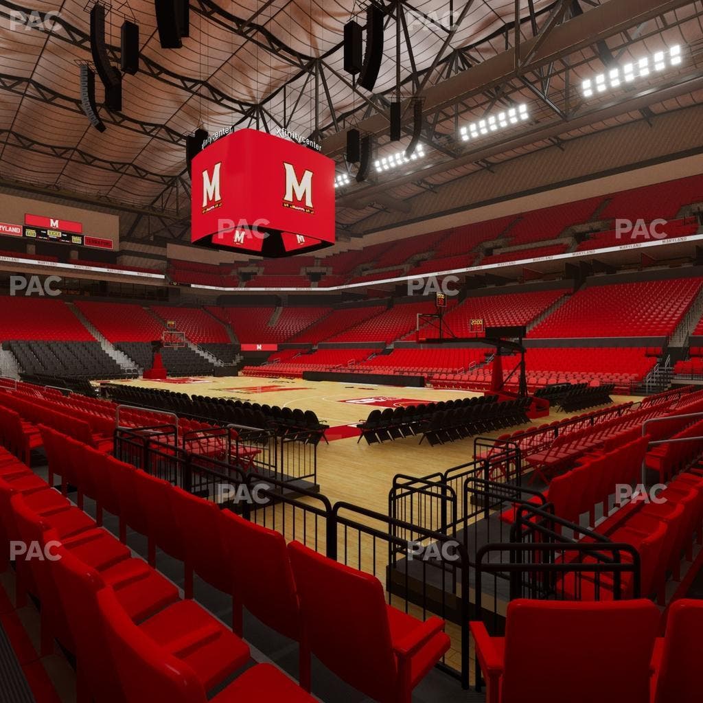 Xfinity Center - MD - Section 118 Seat View